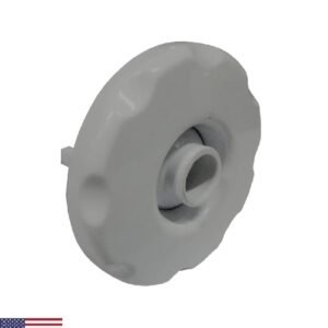 Escudo dirigible para jet Scalloped - 63,5mm Ø - flujo ajustable - gris