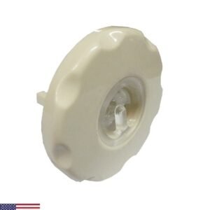 Escudo giratorio para jet Scalloped - 63,5mm Ø - flujo ajustable - bone