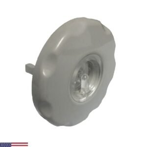 Escudo giratorio para jet Scalloped - 63,5mm Ø - flujo ajustable - gris