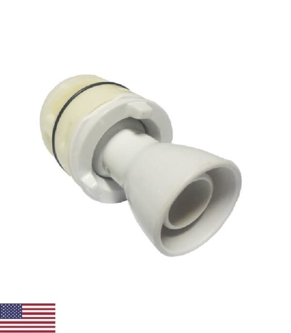 Salida dirigible y regulable para jet Trans o Jumbo - orificio 5/16" - blanco