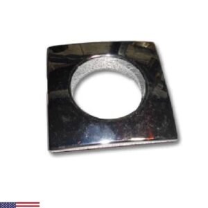 Escudo TRANS cuadrado para jet - plástico cromado