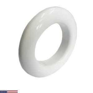 Escudo TRANS redondeado para jet - blanco