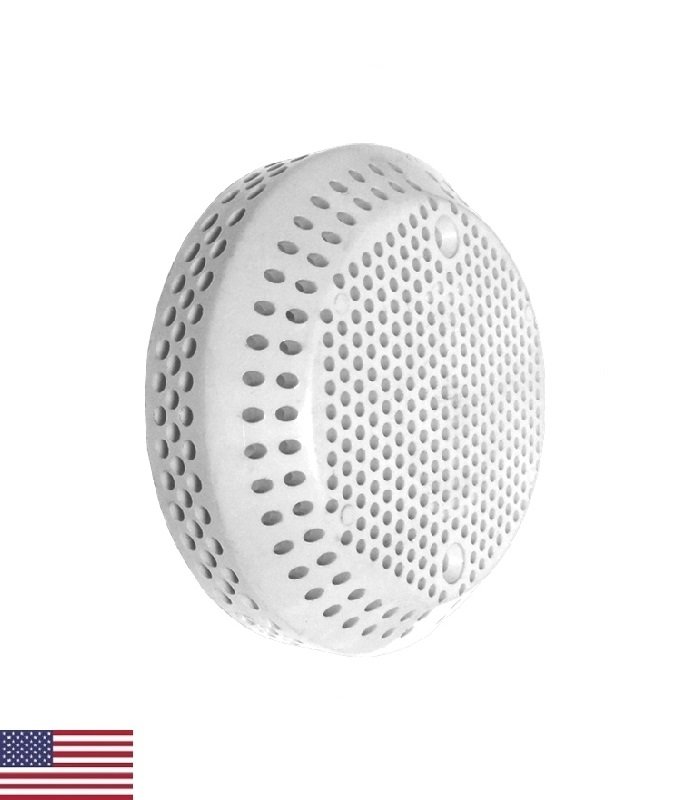 Rejilla para succión lateral hasta 100gpm - blanco