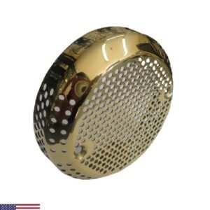 Rejilla para succión lateral hasta  100gpm - dorado