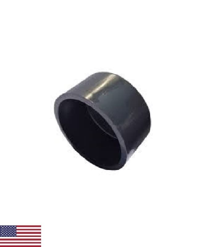 Tapón Ø 0.5" - presión interior - PVC Schedule 80 - LESSO - gris