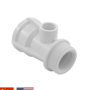 Jet de hidromasaje recto para concreto - 1.5" pres. int. × 1.5" rosca ext./int. × 0.5" pres. int. - CMP