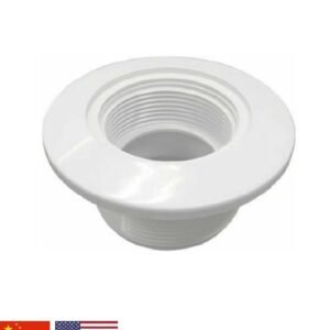 Base "canopla" para boquilla de pared - 2.0" rosca exterior × 1.5" presión interior - Hayward