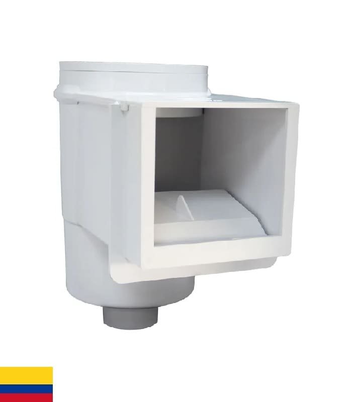 Desnatador de acceso superior con tapa redonda - 6.0" ancho - conexión 1.5" rosca interior - FLIR