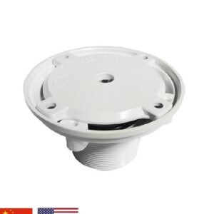 Retorno de piso de caudal regulable - tapa llana - 2.0" rosca ext. × 1.5" presión int. - CMP