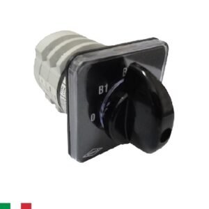 Selector O-B1-B1-ALT - 1 línea - 16/12 Amp - 1~/3~ fases