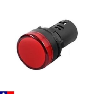 Piloto Luminoso "ROJO" para tablero con foco LED - 220V