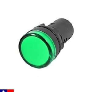 Piloto Luminoso "VERDE" para tablero con foco LED - 220V (copia)