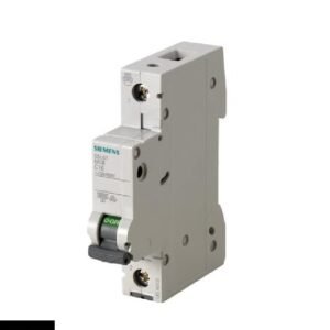Interruptor termomagnético 5SY4 - unipolar 1 ×  2A  -  riel DIN - curva C - 35KA@400V