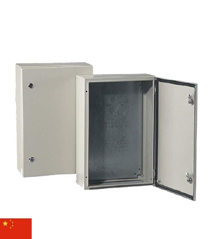 Tablero metálico IP-65 - 400mm × 500mm × 200mm - con bandeja galvanizada